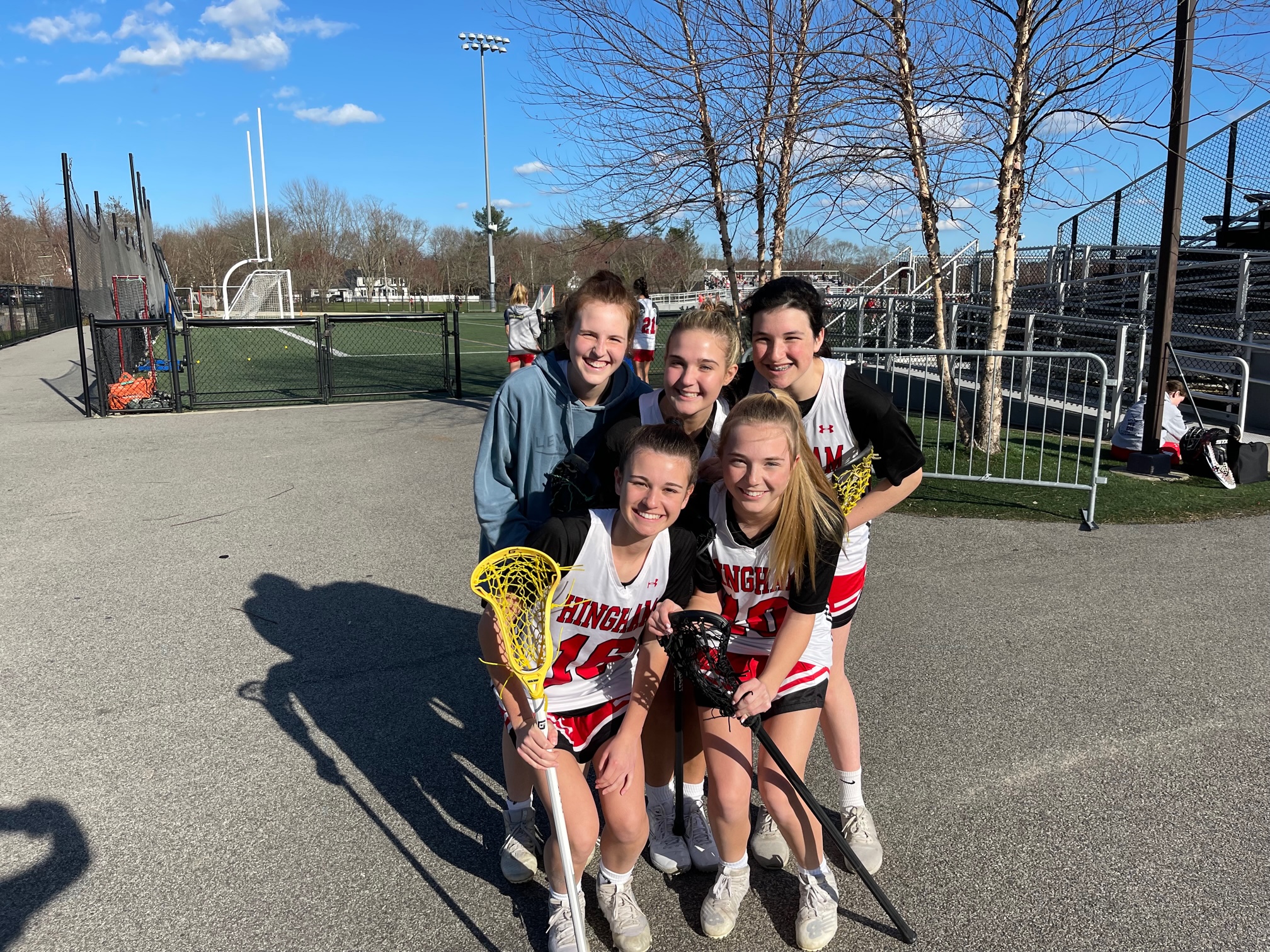 HIngham Highschool Girls Harborwomen Lax