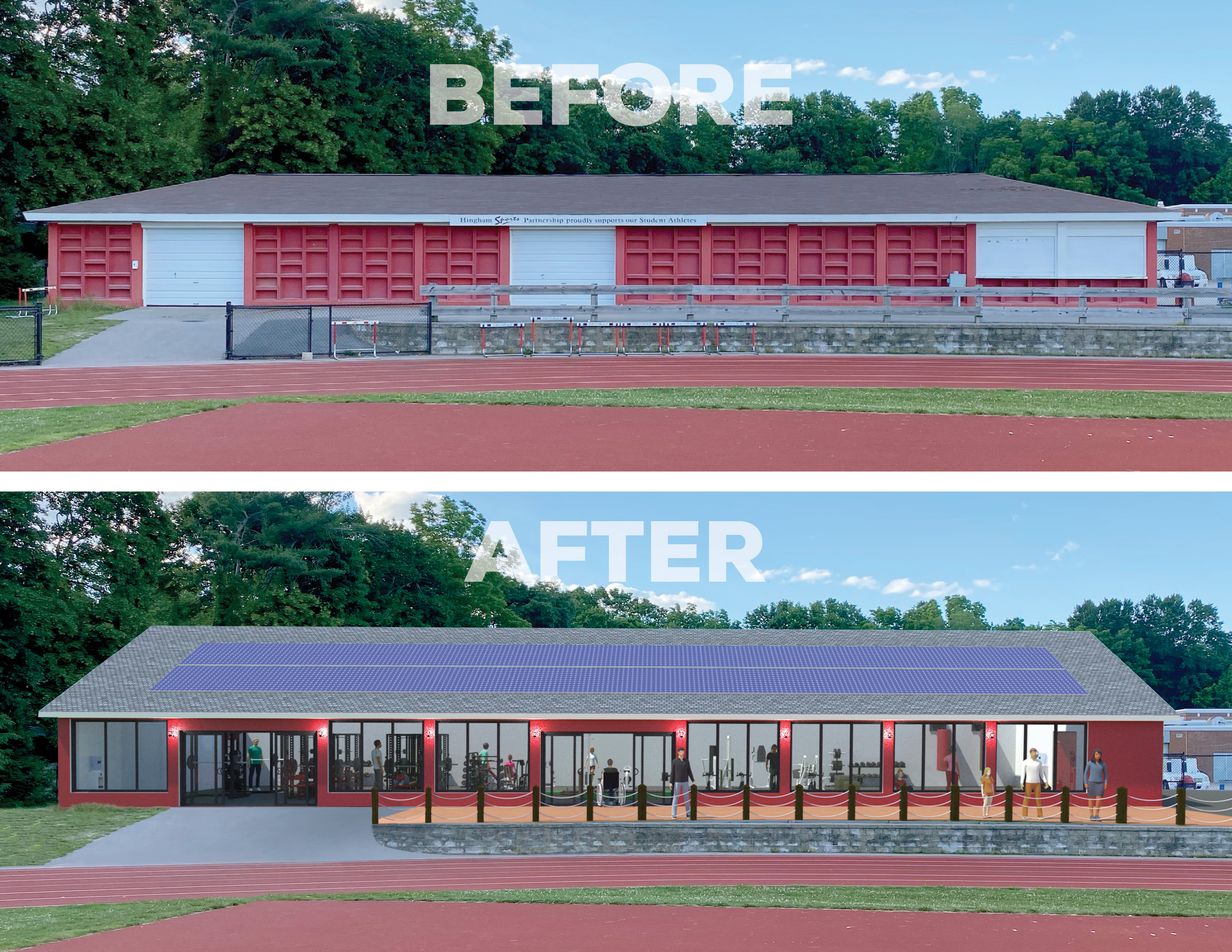 PRESS RELEASE: Hingham Sports Partnership Leads Fundraising Effort for New Fitness and Wellness Facility at Hingham High School